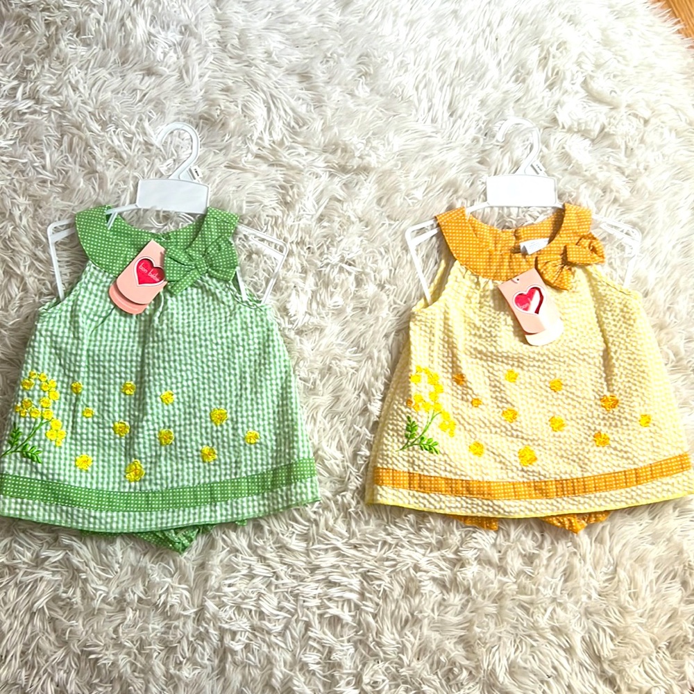 Bon Bebe set of two dresses - 12 months